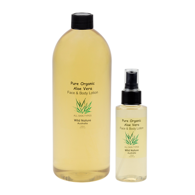 Face & Body Organic Aloe Vera Lotion