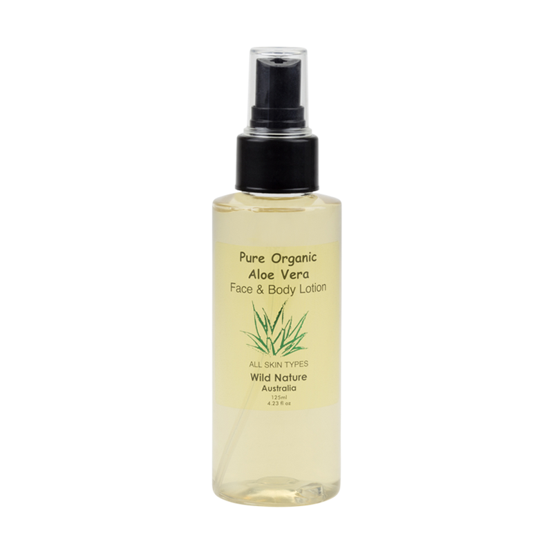 Face & Body Organic Aloe Vera Lotion 125ml