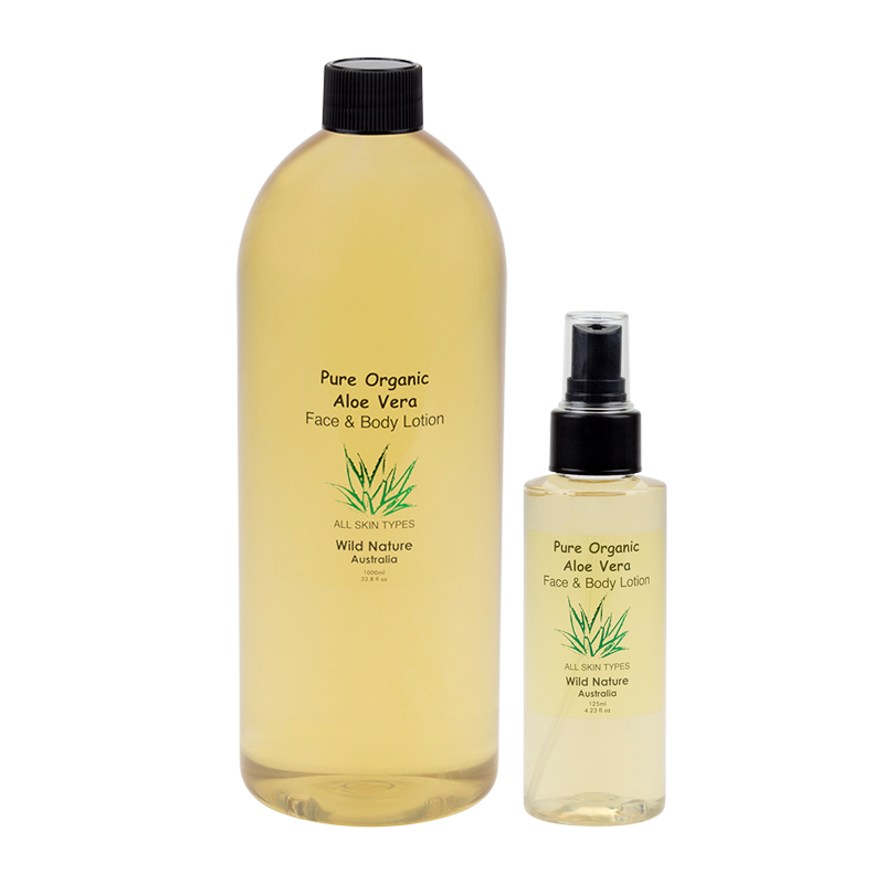 Face & Body Organic Aloe Vera Lotion